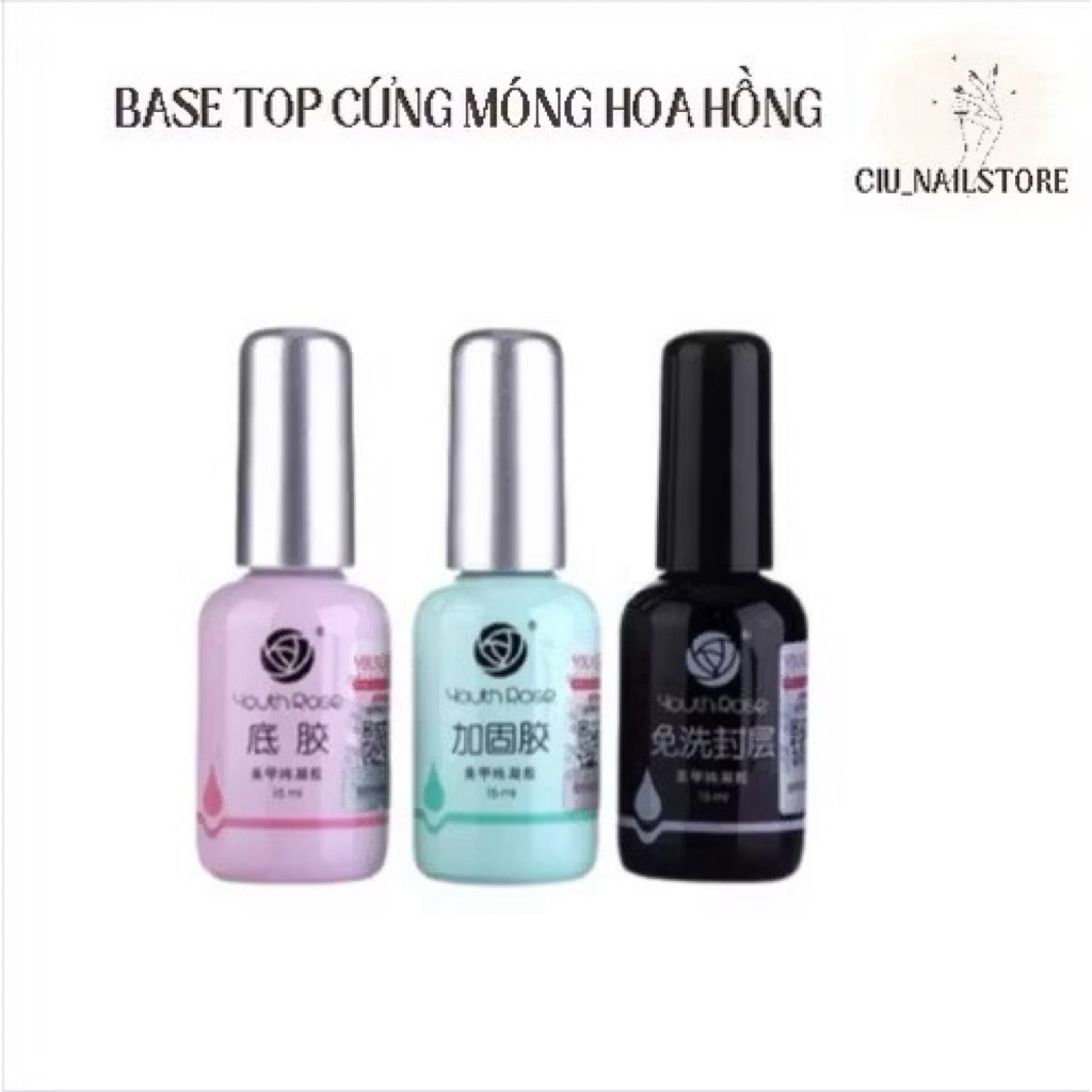 Cứng móng hoa hồng 15ml