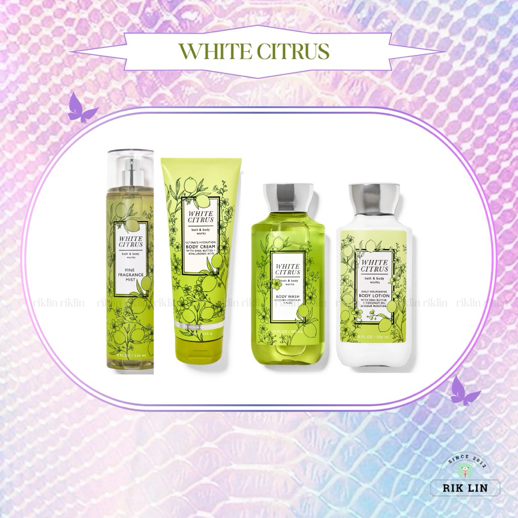 Full size WHITE CITRUS - Xịt Thơm Toàn Thân Body Mist