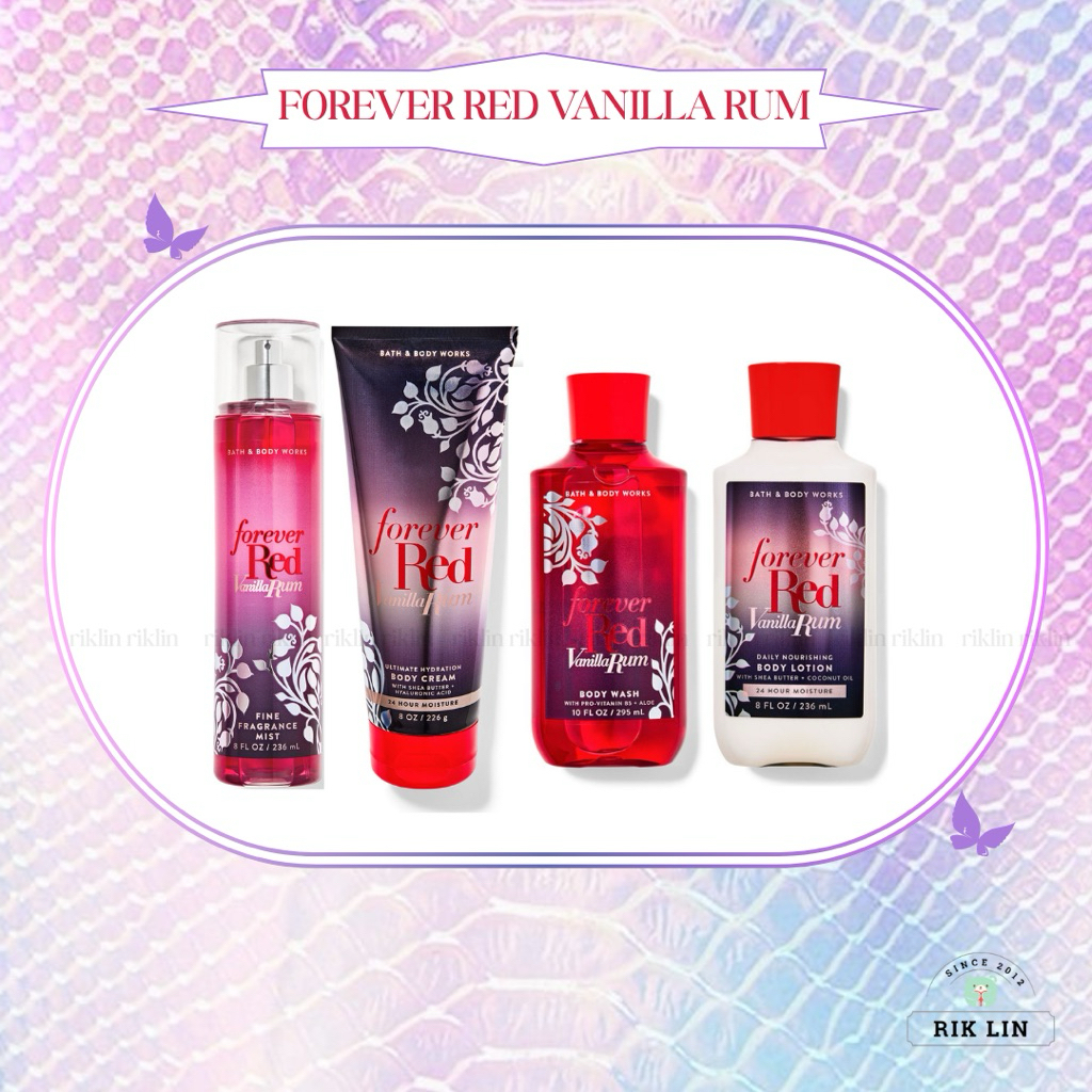 Auth_Fullsize FOREVER RED VANILLA RUM |LUMINOUS _ Xịt Thơm Toàn Thân Body Mist USA