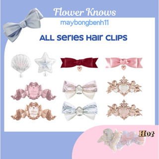 Tổng hợp kẹp tóc FLOWER KNOWS Sò, Swan, Cupid, Dâu, Angel, Fairy