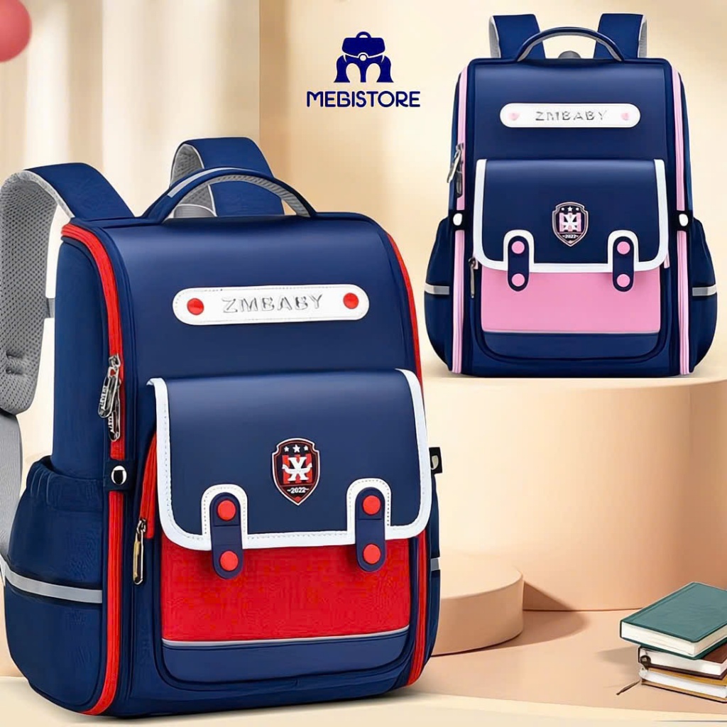 ( CHỐNG GÙ CÔNG THÁI HỌC ) Balo Xuất Anh Hãng ZM BABY Sang Trọng Siêu Nhẹ - MEBISTORE