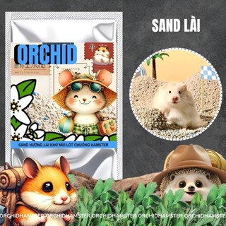 Cát Sand Hamster Thơm 2KG Lót Chuồng Hamster/Sóc/Thỏ/Nhím Thú Nhỏ Thấm Hút Khử Mùi Tốt