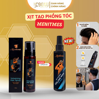 Xịt Tạo Phồng Tóc Menitems giảm bết tóc bảo vệ tóc khỏi nhiệt độ cao 100ml