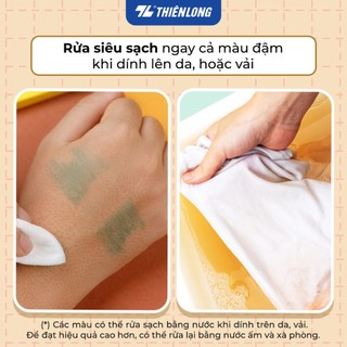 Bút lông màu Colokit FP-01, nét nhỏ, mềm và dễ tô. Màu sắc tươi sáng đúng chuẩn màu mỹ thuật.
