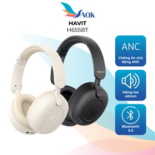  Tai nghe chụp tai Bluetooth Havit H655BT - Hàng chính hãng 