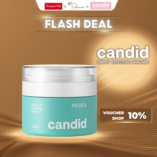 [Minisize 10ml] Kem Dưỡng Giúp Cấp Ẩm, Phục Hồi Candid B5 Cica Repair & Soothing Cream
