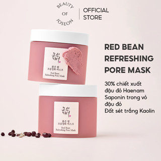 [VÕ HÀ LINH x BOJ] Mặt nạ đậu đỏ làm sạch da Beauty Of Joseon Red Bean Refreshing Pore Mask 140ml