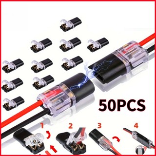 50 Chiếc 2 Pin Cách Cắm Xe/Dải Kết Nối Điện Không Hàn Trên Ô Tô