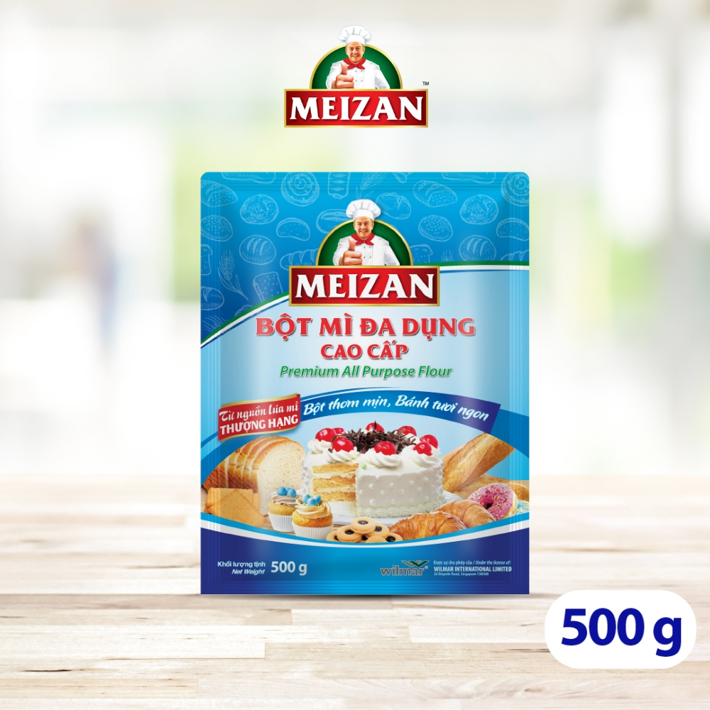 Bột mì đa dụng cao cấp Meizan 500gr