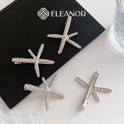 Kẹp tóc nữ Eleanor Accessories thiết kế sao biển phụ kiện tóc kẹp tóc mái 10156