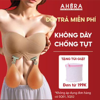 Áo Ngực Không Dây Chống Tụt Dáng Quây Mặc Áo Trễ Vai AHBRA FS01