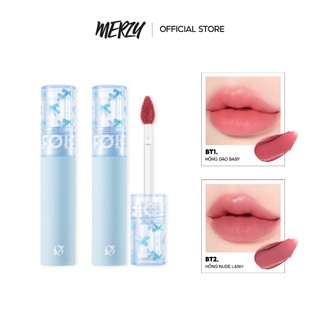   VHL x Merzy  COMBO 2 Son Kem Lì Thuần Chay Mềm Mịn Lâu Trôi FOIF Daily Blur Tint 3g x 2  HSD 9 2027  