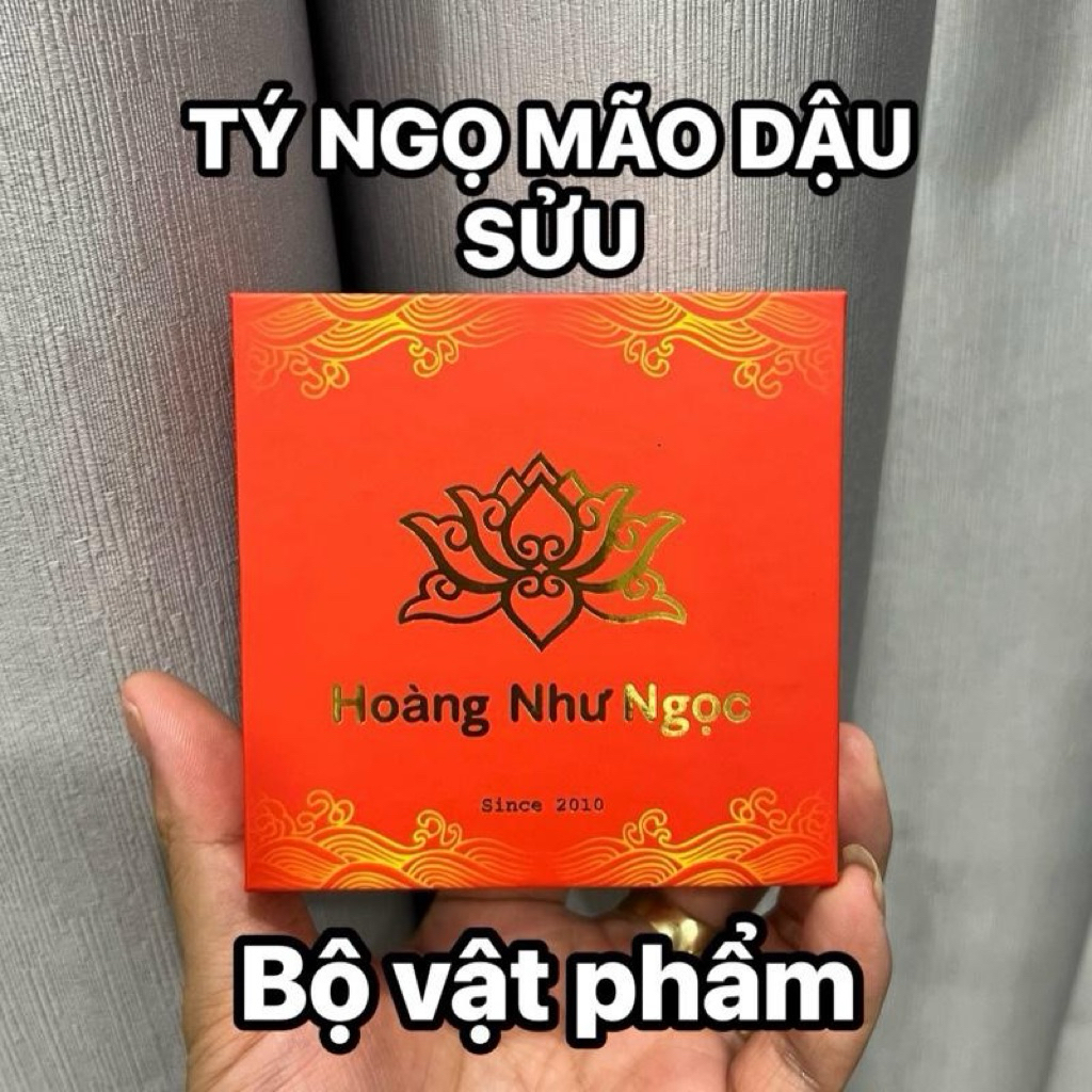 Bộ vật phẩm TÝ NGỌ MÃO DẬU SỬU trang trí phong thuỷ