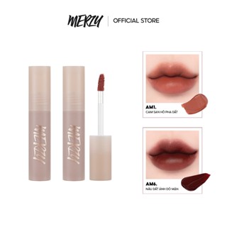 [VHL x Merzy] COMBO 2 Son kem siêu lì, chuẩn màu, mịn mướt như bơ Merzy Academia Mellow Tint 4g x 2 (HSD 3/2027)