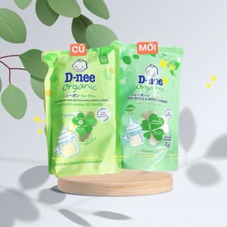 [ Date 2028] NƯỚC RỬA BÌNH SỮA DNEE organic 600ml ( trà xanh )