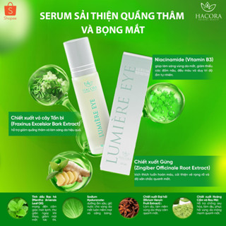 Thanh Lăn Mắt HACORA hỗ trợ mờ thâm mắt và bọng mắt, cải thiện nếp nhăn trên bùng da mắt, 10ml