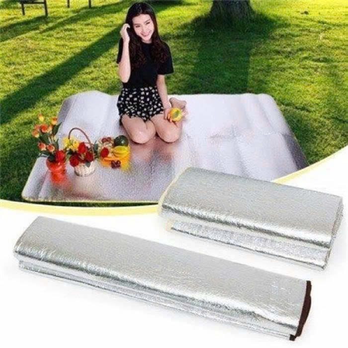 CHIẾU NGỦ VĂN PHÒNG 1MX2M CÁCH NHIỆT TỐT - CHIẾU BẠC ÊM ÁI CÓ THỂ GẤP GỌN TIỆN LỢI KHI MANG THEO ĐI 