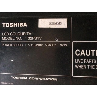 Bo mạch Tivi TOSHIBA 32PB1V