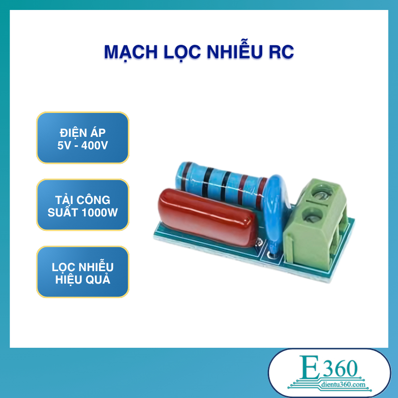 Mạch Lọc Nhiễu RC