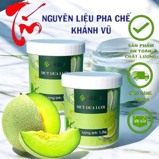  MỨT DƯA LƯỚI DEDU 1.2 KG -Topping cho trà sữa bánh ngọt sữa chua.. 