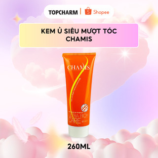  Kem ủ tóc siêu mềm mượt phục hồi hư tổn tóc yếu CHAMIS 260ml bổ sung dưỡng chất giảm gãy rụng hư tổn - TOPCHARM 