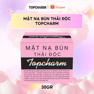  Mặt nạ lột mụn đầu đen Topcharm thu nhỏ lỗ chân lông dưỡng da trắng hồng 