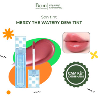  Son Kem Lì Merzy V6 Xanh Lá The First Velvet Tint Green Edition-Son Tint Merzy The Watery Dew Tint 4 