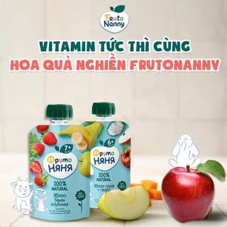 Trái Cây Nghiền Hoa Quả Nghiền Fruto/ ARYWA AGUSHA Nga bé 6m+