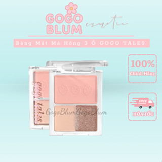 [Hot] Bảng Mắt Má Hồng Highlight 3 Ô GOGO TALES Sweet Diary (GT644) Blusher Eyeshadow Palette
