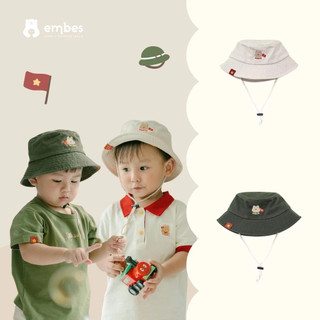  Mũ Bucket Tròn Vành Embes Việt Nam Cho Bé Trai Bé Gái Đội Dịp Lễ Quốc Khánh BAMI.Baby 