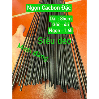  NGỌN CẦN CACBON ĐẶC SIÊU DẺO DIỀU MINI 