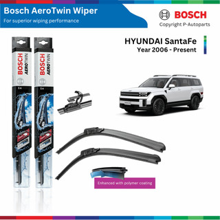 Bộ gạt mưa BOSCH AeroTwin xe HYUNDAI SantaFe đời 2006 đến nay