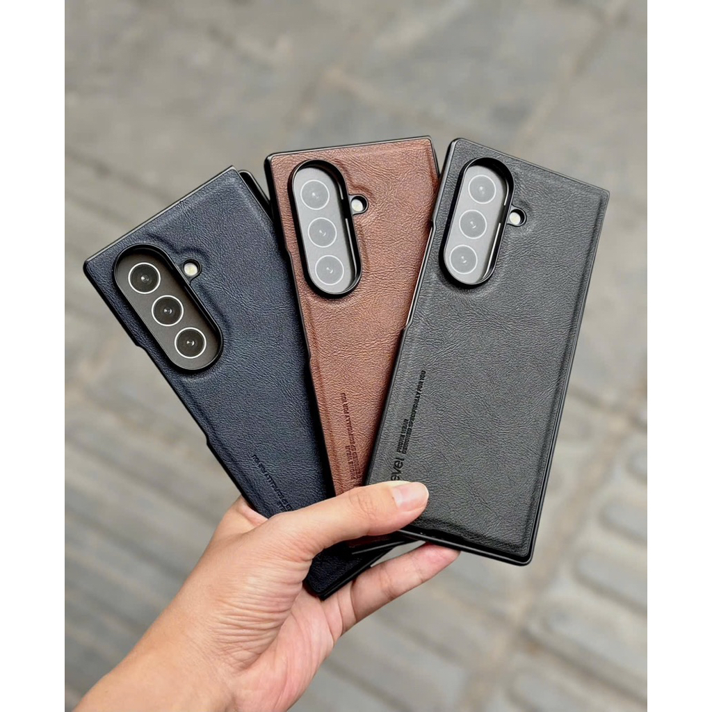 Ốp lưng X-LEVEL EARL lưng da TPU cao cấp Samsung Z Fold 7/ Z Flip 7/ Z Fold 6/ Z Flip 6