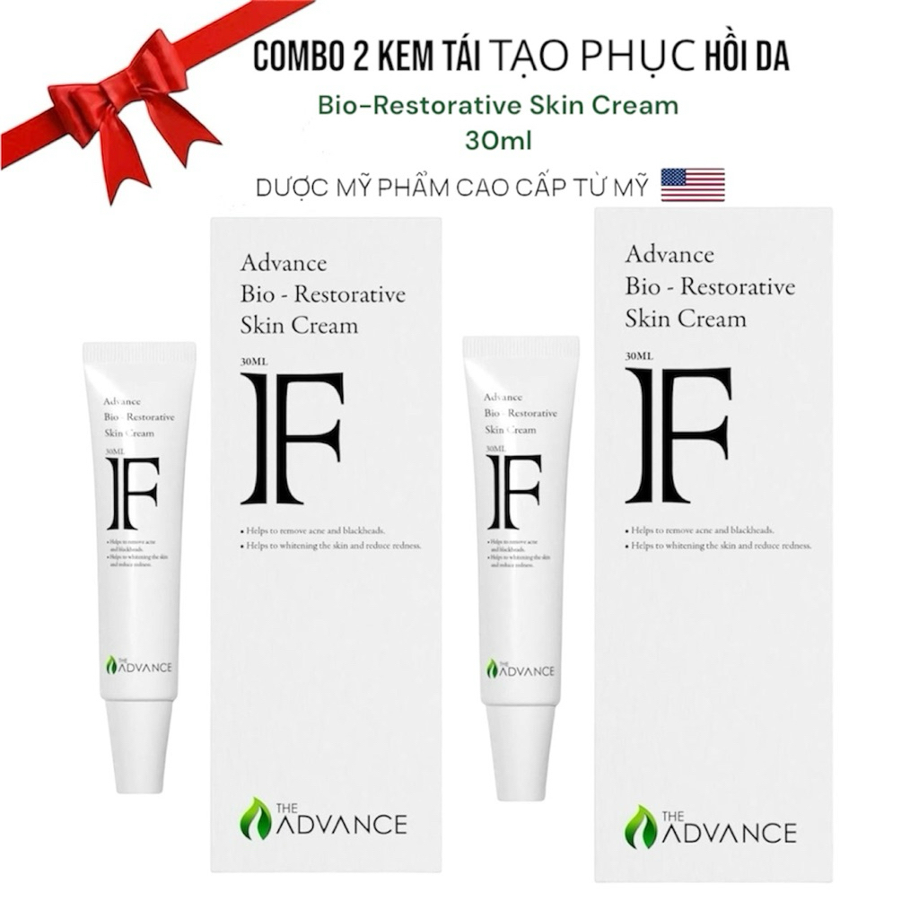 Combo 2 kem Bio-Restorative Skin Cream The Advance tái tạo và phục hồi da