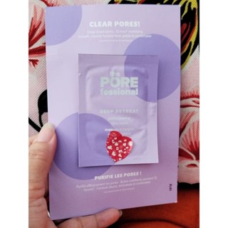 mặt nạ đất sét tím siêu thu nhỏ lỗ chân lông sample 3 ml clay mask