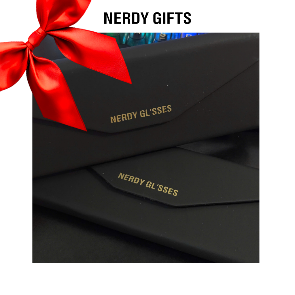 [NERDY GIFT] [ĐƠN BOX THƯỜNG] Hộp kính NERDY Da dày chống xước bảo vệ gọng kính luôn an toàn trong q