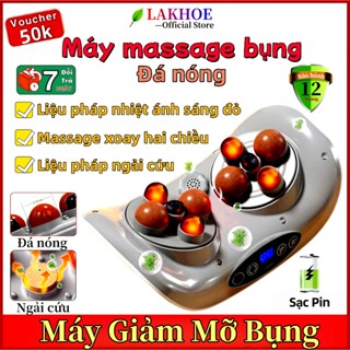 Máy massage bụng đá nóng Túi chườm bụng kinh Miếng dán ngải cứu Máy Giảm mỡ bụng máy mát xa