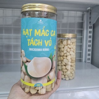 Hạt Macca MONUTS đã tách vỏ Úc nhân nguyên,nhân vỡ đôi (hộp 250gr, 500gr)