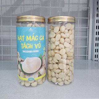 Hạt Macca MONUTS đã tách vỏ Úc nhân nguyên,nhân vỡ đôi (hộp 250gr, 500gr)