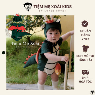 (HOẢ TỐC) Set 3ct suit  mũ , túi đeo rồng xanh chuẩn hàng VNTK loại 1 - TIỆM MẸ XOÀI
