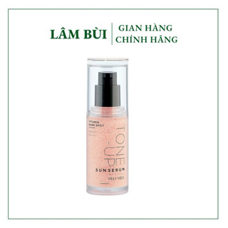   ĐỦ BILL  Tinh chất chống nắng nâng tone Sun Serum Vely Vely 30ml | Lâm Bùi Cosmetic 