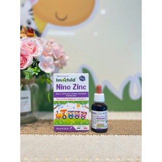  Imochild Nino ZinC Bổ Sung Kẽm Và Vitamin C cho bé từ sơ sinh   chai 30ml  