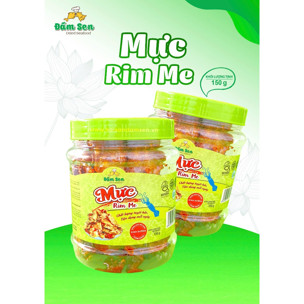 Mực rim me Đầm Sen - 150g