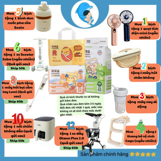 Tã/ Bỉm MAMOGOM Premium Care hữu cơ cao cấp công nghệ Hàn Quốc dán/ quần đủ size S62/M52/M48/L44/XL40/XXL38 MECAHEO