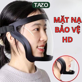 Mặt Nạ Bảo Hộ Phun Thuốc Trong Suốt - Mặt Nạ Kính Bảo Vệ Mặt, Chống Bụi Mịn, Chống Hơi Nước - Tazo