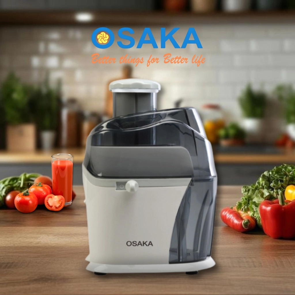 Máy Ép Trái Cây OSAKA JE206N | Ép Nhanh Nguyên Trái – Công Suất 300W – Inox 304 | Tự Ngắt An Toàn