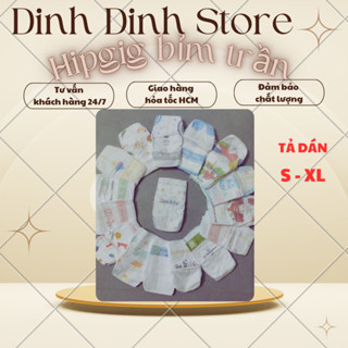   HCM  Combo 100 miếng tả Dán Hipgig xuất nhật siêu thấm hút cho bé 