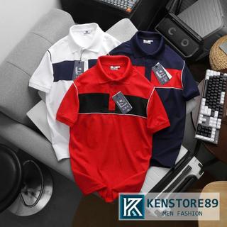  Áo Thun Polo Nam Form Body SBR PHỐI Thời Trang Cotton Cao Cấp Bigsize KENSTORE89 ATP293 