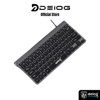  Bàn phím có dây chính hãng DEIOG mini DY-901 thiết kế nhỏ gọn dành cho văn phòng làm việc học tập 
