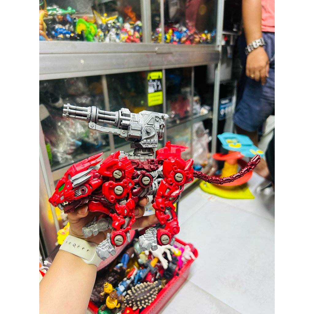 Mô hình lắp ráp Thú Vương Đại chiến Zoids ZW47 Burning Liger chính hãng ( 2nd)